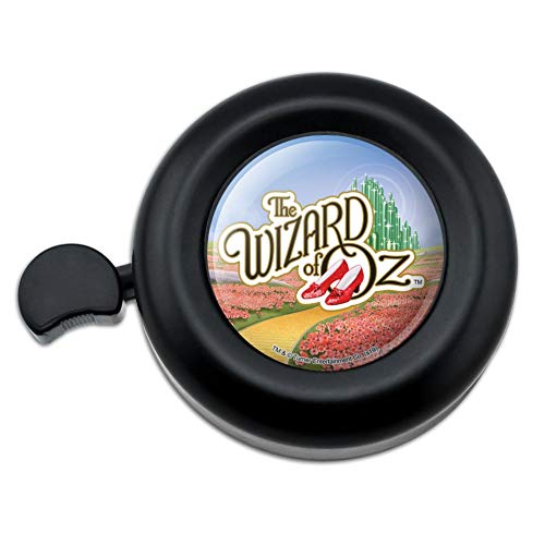 GRAPHICS & MORE The Wizard of Oz Ruby Slippers Logo Bicycle Handlebar Bike Bell