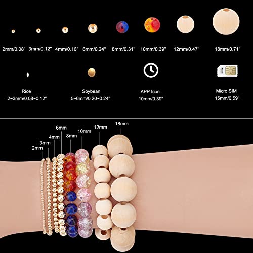 Ph Pandahall 6000 Pcs 11/0 Glass Seed Beads, 2Mm Round White Pony Bead Waist Beads Mini Spacer Beads For Earring Choker Bracelet Neckalce Waist Chain Jewelry Diy Crafts Making #TOP6