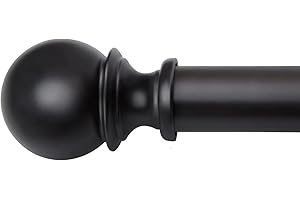 80 Inch Curtain Rod Set for Windows