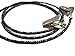 ATLanyards Oil Slick Seed Bead Clip Eyeglass Holder, Beaded Glasses Holder with Silver Clips
