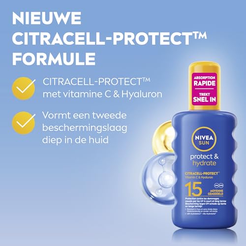 Nivea Sun Protect & Hydrate Zonnespray SPF 15 – 200 ml - View 4