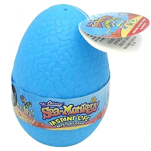 Sea Monkeys Kit Mystery Egg Refill | Contiene purificador de Agua, Alimentos y Cuchara de alimentación | Increíbles experimentos científicos para niños Que cultivan Tus propias Mascotas (Surtido)