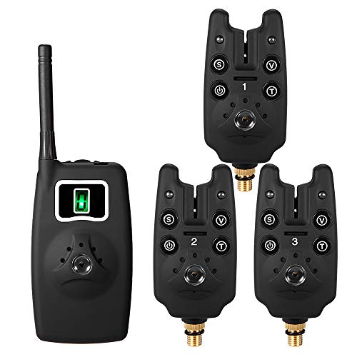 YIWENG Alarm Set, Wireless Fishing Bite Alarms Set Digital Fishing...