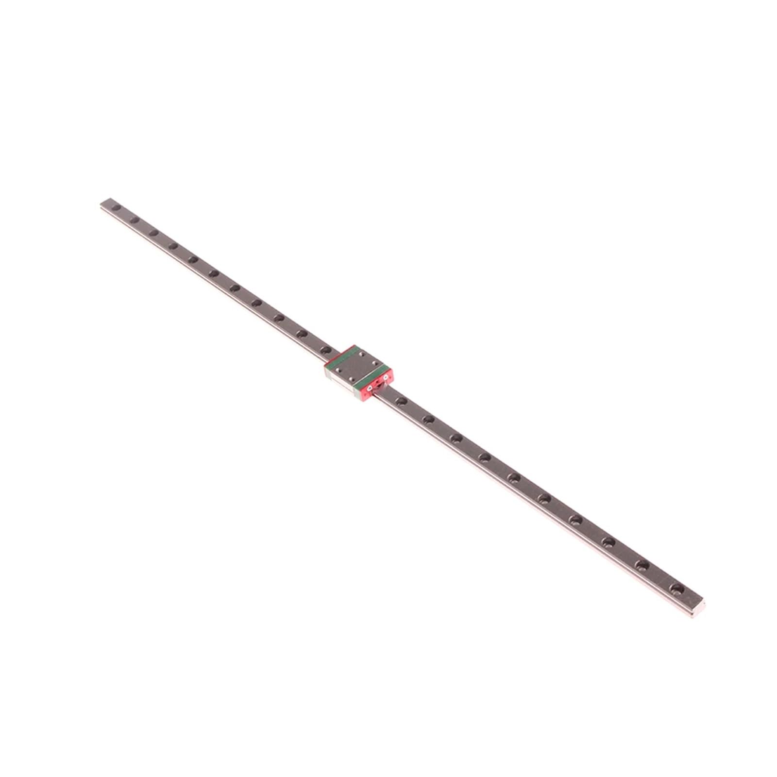 2pcs MGN7H MGN12H MGN15H MGN9H Linear Rail Length 100 200 300 400 500 600 1000mm Linear Guide MGN Carriage CNC 3D Printer Part catholic(MGN9C,750mm)