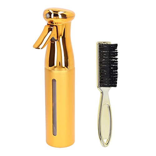 Beard Brush and Spray Set, 300ml Ultra Fine Mist Spray Bottle with Beard Shaping Tool, Lightweight Portable Styling Kit for Men's Facial Hair Care and Pet Grooming