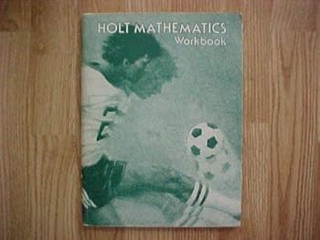Paperback Holt Mathematics Workbook Book