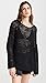 MIKOH Women's Mehetia Long Sleeve Top, Night, Black, M