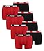 Produktbild PUMA 8 er Pack Boxer Boxershorts Men Herren Unterhose Pant Unterwäsche, Farbe:786 - Red/Black, Bekleidungsgröße:XL