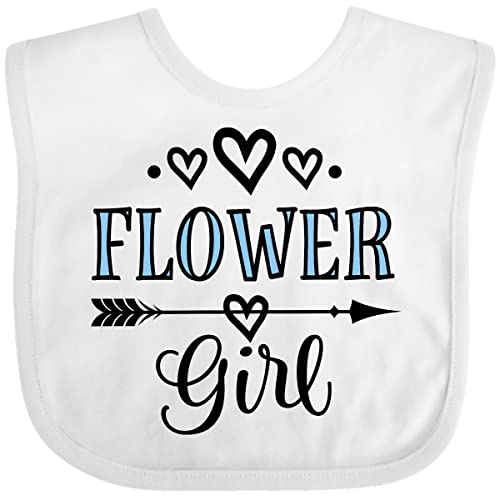 inktastic Flower Girl Wedding Bridal Party Baby Bib
