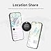 Lifetag Tracker for Android, Bluetooth Tracking Tag for Google Find My Device (Find Hub) App, Item Finder Locator for Keys, Luggage, Backpack, Purse (BLK, 1PC)