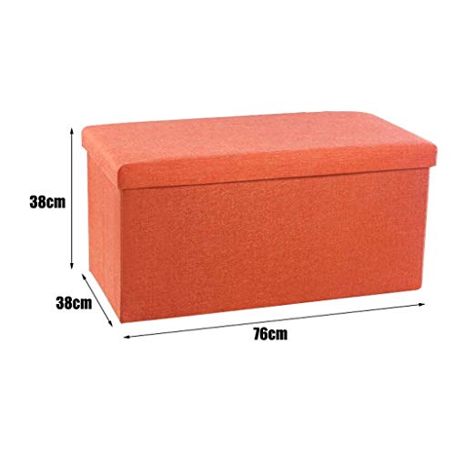 Pouf ottoman et siège confortable design pour intérieur moderne orange vert