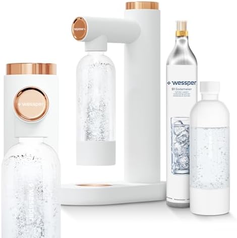 Wessper Machine à Eau Pétillante, gazéificateur d'eau, Machine a ...