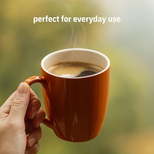 Image of Clay Craft Modern Matte Coffee Mug Set of 2, 350 ml | Fine Ceramic Tea, Coffee & Milk Mugs | Elegant & Durable Drinkware | Microwave & Dishwasher Safe | Minimalist Home, Office & Gift Collection