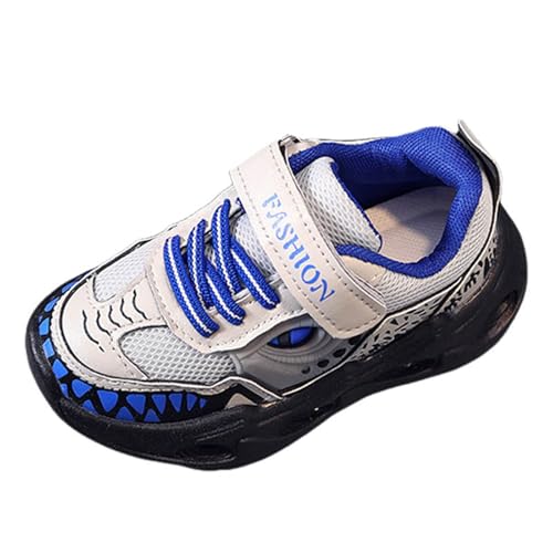 IWIHMIV Kids Sneakers Kids Tennis Shoes Light Up Toddler Slip On Shoes Girls and Boys Lightweight Running Athletic Sneakers Shoes