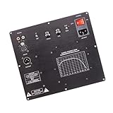 Dotée de la puce d ' amplificateur numérique TPA3255, cette carte d ' amplificateur de caisson de basses de puissance offre jusqu ' à 600 W de sortie à 2 Ω avec une faible distorsion inférieure à 0, 2% et 100