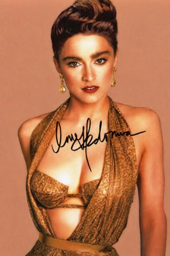 RP Madonna Signed Photo 8x10 Reprint COA Certificate of Authentication Autographed Singer Poster