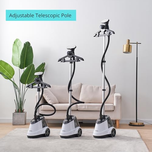 image for True & Tidy® Pro Commercial Garment Steamer with Extra Large 2.9L (98