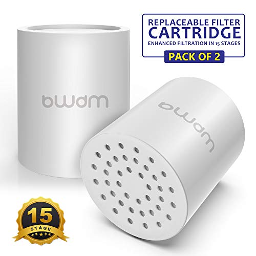 Filtered Shower Head Set, Bwdm 15 Stage Shower Filter High Pressure 5 Spray Modes Showerhead With Water Softener Filter Cartridge For Hard Water Remove Chlorine Heavy Metals And Sediments #TOP4