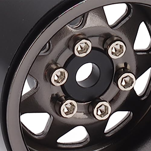 Rodas RC Beadlock, Rodas de Substituição Leves Beadlock de Alta Resistência Com Parafusos para Mount