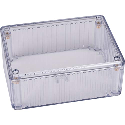 Hammond 1591Stcl Translucent Polycarbonate Project Box -- Inches (4.3" X 1.6" X 3.3") Mm (110Mm X 40Mm X 85Mm) #TOP8