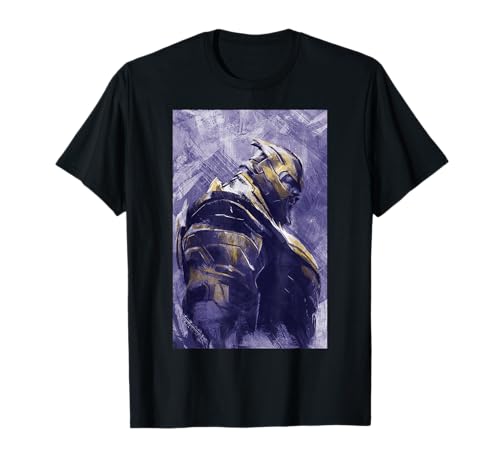 T-shirt Avengers Endgame Thanos finissez-en avec les imprimés qui s'effacent au lavage