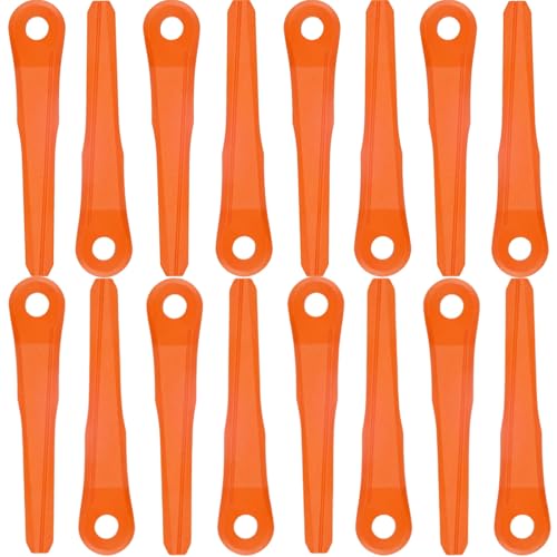 QMTCYXGS (16 Pack) Plastic Replacement Blade for Stihl Polycut 6-2, 6-3, 7-3, 48-2, 28-2, Weed Eater Head, Compatible with 4002 007 1000