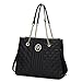 MKF Collection Shoulder Bag for Women, Vegan Leather Fashion Tote Handbag Messenger Purse