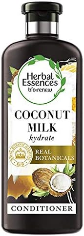 Herbal Essences Hair Conditioner, Coconut Milk, 400ml, Neutral, 400 ml (Pack of 1)