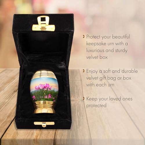 Image of Lotus Cremation Urns for Human Ashes Adult Female Decorative Urns for Ashes