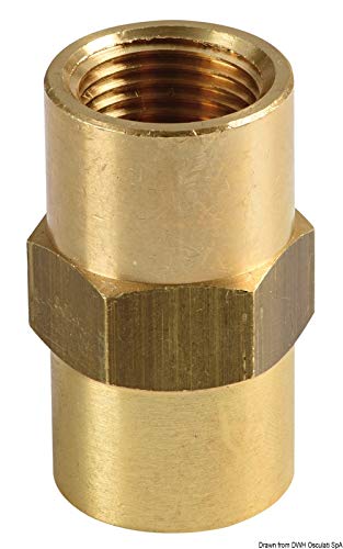 Adaptateur femelle-femelle p. embout étanche pour optimiser la plomberie de votre navire