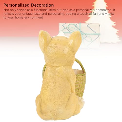 Boîte de rangement de figurines de chien organisateur mignon de clés