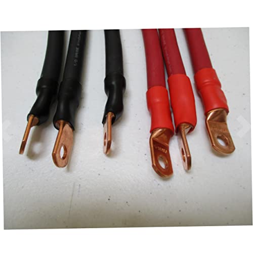 FAVOMOTO Variedade De Anéis De 10 Peças Encolher Tubo De Soldagem Pesado Kit De Talão De Cabo De Cob