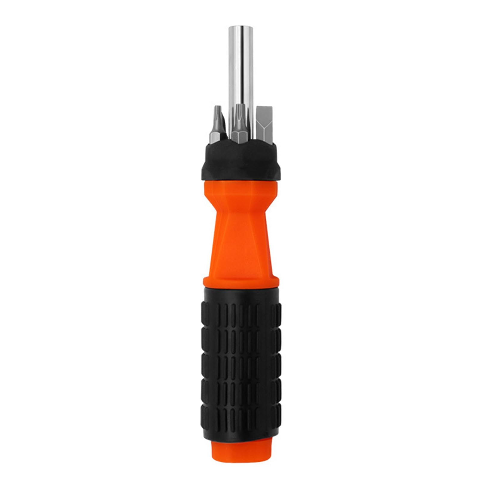 LIUZIKUN 6-In-1 Multi-Bit Screwdriver Set 17cm Length Screwdriver and Bits Magnentized Shaft For Securing Bit