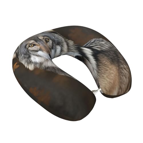 Almohada U-shaped espuma viscoelástica 30 cm x 25 cm miniatura 2