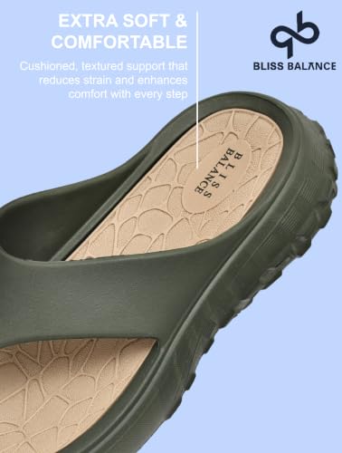 Image of Extra Soft Premium Slippers with Soft Acupressure Comfortable & Light Weight Stylish & Anti-Skid Classic Ultra Soft Casual Waterproof & Everyday Flip Flops BB153