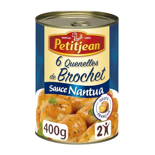 Plat Cuisiné Quenelles de Brochet PETIT JEAN pour un déjeuner savoureux et rapide en famille