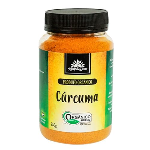 Cúrcuma Orgânica em Pó Frasco 250g - Kampo de Ervas