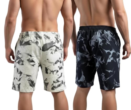 Image of boffi ... Bee-Fits Men's 100% Cotton Shorts Two Pocket with Zipper Pocket Sporty Shorts