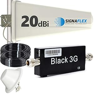 Hukitech ET24-1144 3G Handy-Signalverstärker Set