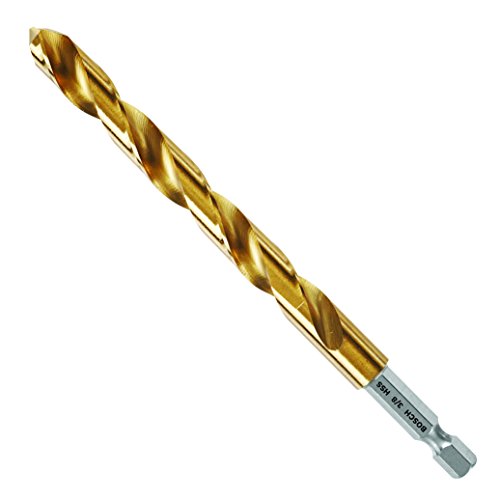 Bosch Ti2151Im 3/8 In. X 5 In. Impact Tough Titanium Drill Bit #TOP17