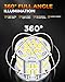BANGO 3157 LED Bulb White Backup Reverse Light, 3156 3057 4157 Super Bright for Car LED Back Up Tail Brake Parking Lights, 4 Pack