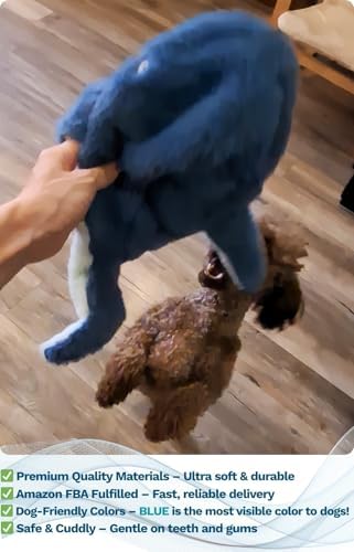 Crinkle Dog Toy – No stuffing Squeaky Dog Toy for — packaging and what arrives in the box