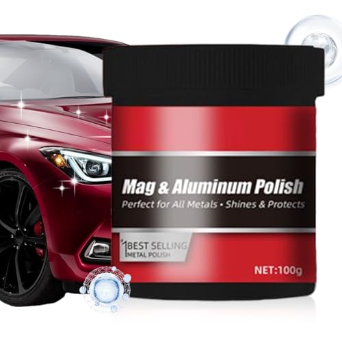 Polish pour Peinture Carrosserie - Baume De Polissage 100 g,Rénovateur Rayures Carrosserie,Pour Détailage Oxydation Brillance Camions Camping-Cars Extérieur...