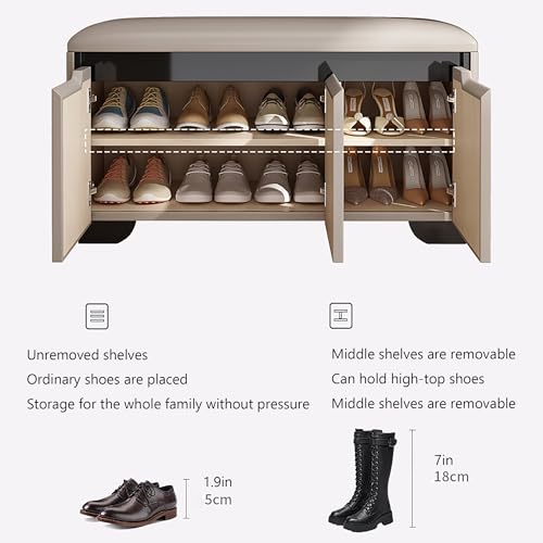 Design multifonctionnel pour ce banc de rangement haut de gamme - 3