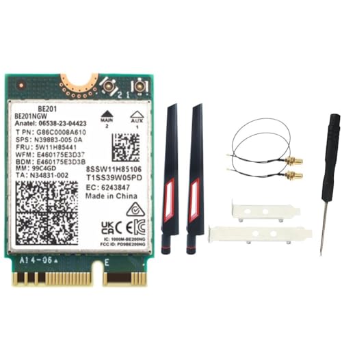 Carte WIFI7 BE201 pour résoudre les problèmes de connexion lente et booster votre PC