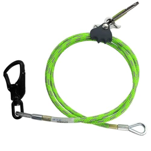 Image of The Ultra Vine Arborist Flip Line Kit w /Aluminum Swivel Eye - 1 /2 inch Diameter, 8' 10', 12' Arborist Rope Options (10)
