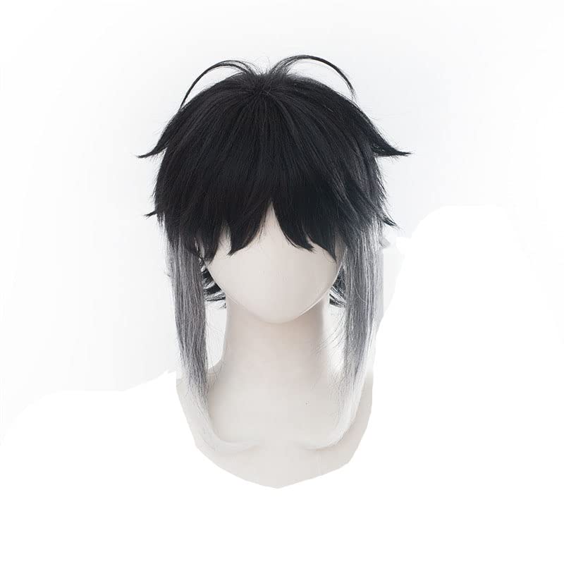 BSD Dazai Osamu Cosplay Costume Nakahara Chuuya/Yosano Akiko Cosplay Outfit, Anime Nakajima Atsushi Detective Uniform Pant or Shirt Skirt Full Set with Wig Halloween Dress Up Suit for Women Men