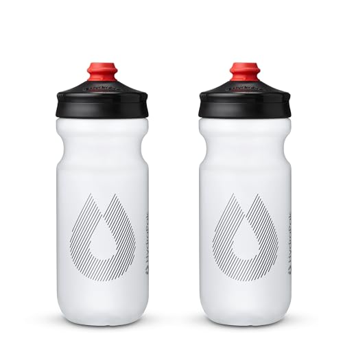HydraPak | Polar Bottle - Breakaway Surge Lightweight Bike Water Bottle 2-Pack - High Flow, Cycling...