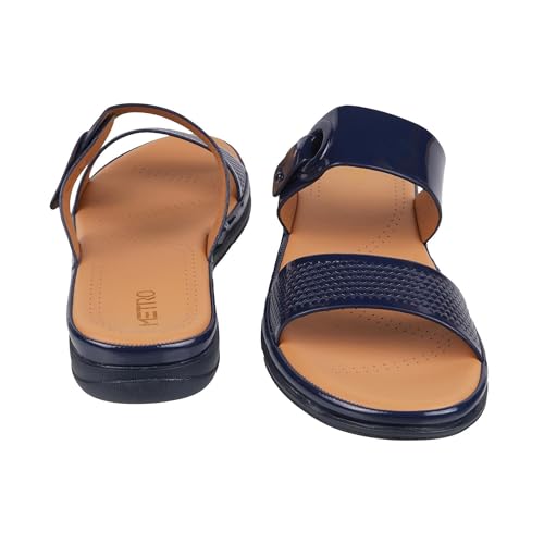 Image of Metro Women Synthetic Leather Comfort & Fashion Slip-on Chappal