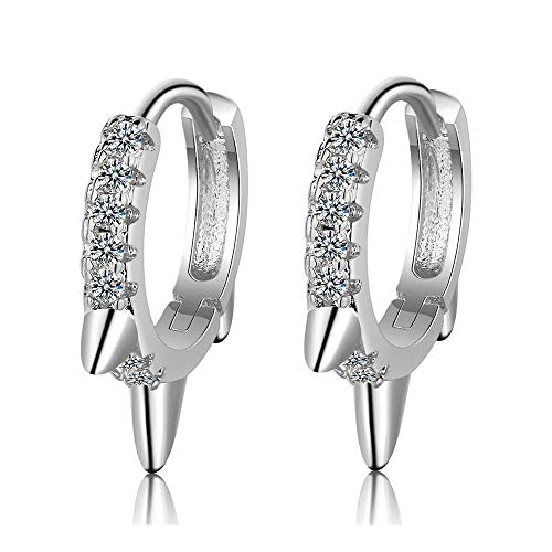 Boucles d'oreilles fleur argent cristal pour sublimer vos tenues